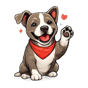 Pibbl waving